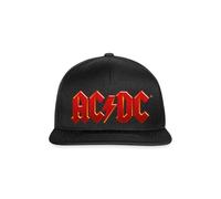 AC/DC Classic Logo with Lightning Bolt Snapback Cap