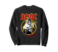 AC DC Classic Rock Logo Electric Guitar Solo Energy Sweatshirt