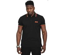 AC/DC Classic Voltage Band Logo Polo Shirt L Black