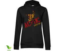 AC/DC Damen Angus Young Pwr Up Girly Hoodie PS-57-ACDC016-H56-12