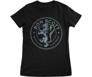 AC/DC Damen Bon Scott Seal Girly Tee PS-5-BSCT002-H90-12