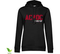 AC/DC Damen Pwr Up Girly Hoodie PS-57-ACDC014-H96-9