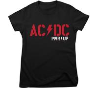 AC/DC Damen Pwr Up Girly Tee PS-5-ACDC014-H96-9