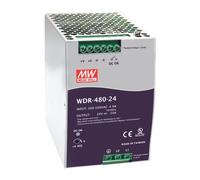 AC/DC DIN Rail Power Supply, 24V, 20A, 480W - WDR-480-24