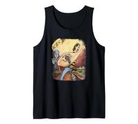 AC/DC Dirty Deeds Original Australian Album Cover Drawing Tank Top