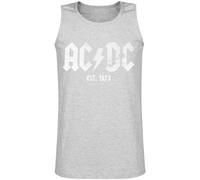 AC/DC Est. 1973 Vest mottled light grey XL