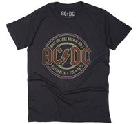 AC DC Established 1973 T Shirt Official Logo Mens New Black S M L XL XXL