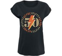 AC/DC Fifty Bold Emblem T-Shirt black S