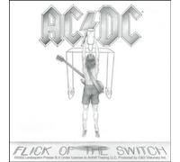 AC/DC Flick of The Switch STICKER, Officially Licensed Products Classic Rock Artwork, 3.75" x 4" - Long Lasting Sticker DECAL