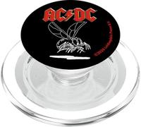 AC/DC Fly On The Wall World Tour 1985 White Lineart PopSockets PopGrip for MagSafe