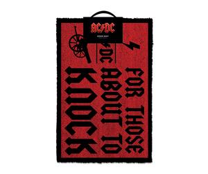 AC/DC For Those About To Knock Doormat 60X40CM Pyramid International