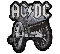 AC/DC for Those About to Rock Iron On Patch (One Size) (Black/Grey)