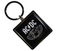 AC/DC For Those About To Rock Keyring Keychain in Black AC/DC Black One Size