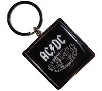 AC/DC For Those About To Rock Keyring Keychain in Black AC/DC Black One Size
