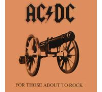 AC/DC For Those About To Rock We Salute You 1LP in Black AC/DC Black