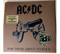 AC/DC For Those About To Rock We Salute You Gold Lp 50th Anniversary New Sealed