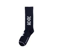Licensed- ACDC Socks, Socks for Men and Women (Black/White Gift Box)