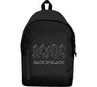 AC/DC Graphic Daypack Back In Black Officially Licensed