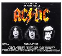 AC/DC : The Very Best of AC/DC: 1974-1996 Greatest Hits in Concert CD 4 discs