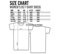 AC/DC Womens T-Shirt Dress | Charcoal Grey with Classic Band Logo Oversized Graphic Tee for Ladies | Fly On The Wall 1985 Tour Merchandise | Pop Rock Concert Gig Top | Festival Gift for Adults