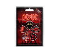 AC/DC Guitar Pick Pack, PLECTRUM, Plastic, Thick, 5 pieces