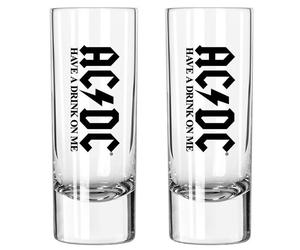 AC/DC Have A Drink On Me Shot Glasses Set transparent Onesize