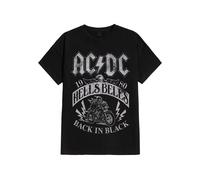 AC/DC - Hells Bells 1980 - T-Shirt - black - M - 100% Cotton M
