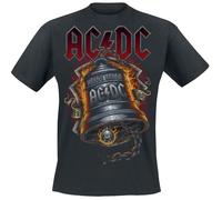 AC/DC Hells Bells Flames T-Shirt black M