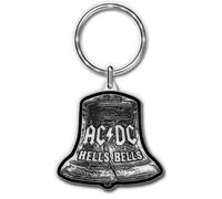AC/DC Hells Bells Keyring in Black AC/DC Black One Size