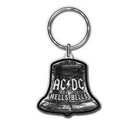 AC/DC Hells Bells Music Keychain, Rock Chic, Men's