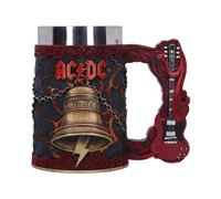 Nemesis Now ACDC Hells Bells Tankard 15.7cm, Resin, Official ACDC Merchandise, ACDC Tankard, Hells Bells Beer Mug, Stainless Steel Insert, Cast in The Finest Resin, Expertly Hand-Painted