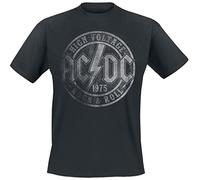 AC/DC - High Voltage 1975 Durable, for AC/DC Fans, blackone, XL