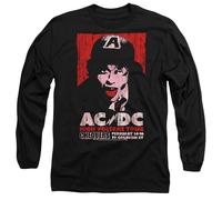AC/DC High Voltage Live 1975 Mens Long Sleeve T Shirt, Black, XXL