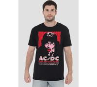 AC/DC High Voltage Live 1975 Unisex T-Shirt, Black | Size: Large AC/DC Black L