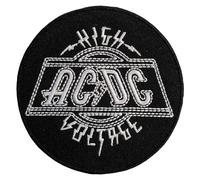 AC/DC High Voltage Woven Patch Accessory Size