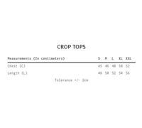 AC/DC Highway To Hell Circle Crop Top - XL