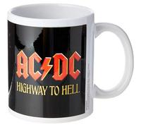 Ac/dc Highway To Hell Mug White/black/red (One Size)