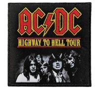 AC/DC Highway To Hell Tour Woven Patch Accessory Size