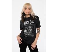 AC/DC Highway to Hell World Tour 1979/1980 T-Shirt in Black | Size: Small AC/DC Black S