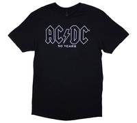AC/DC History Logo Official Tee T-Shirt Mens