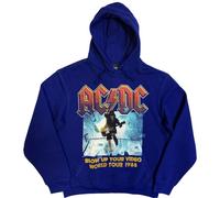 Ac - AC/DC Hoodie -XS- Blow Up Your Video Blue