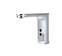 (AC & DC - Hot and Cold, 6Pcs) Automatic Infrared Sink Faucet Touchless Free Sensor Handfree Water Saving Inductive Electric Hot Cold Basin