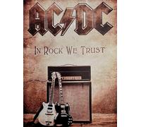 AC/DC In Rock We Trust Celebrity Singers Series Wall Decorative Poster Print on Coated Paper 40 x 30 cm Without Frame