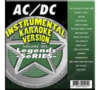 AC/DC Karaoke CD+G Legends #205 16 Song Disc