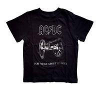 AC/DC Kids T-Shirt Black About to Rock (12 months)
