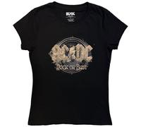 AC/DC Ladies T-Shirt: Rock or Bust (Black)