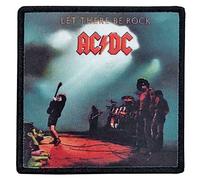 AC/DC Let There Be Rock Printed Patch in Black AC/DC Black