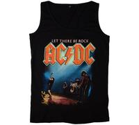 AC/DC Let There Be Rock Vest Top XL Black