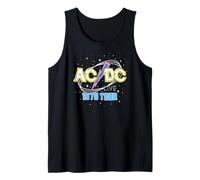 AC/DC Live High Voltage 1978 Tour Yellow and Blue Tank Top