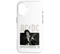 AC/DC Live London 78 Classic Rock Tour Vintage Concert Case for iPhone 16